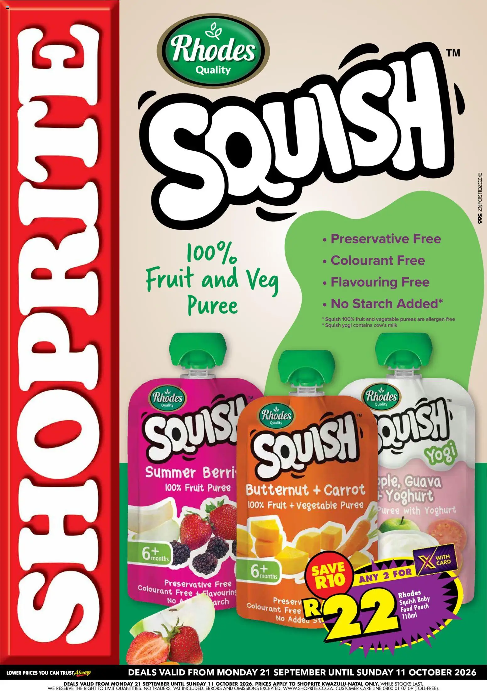 Preview of Shoprite flyer valid from 21/09/2026
