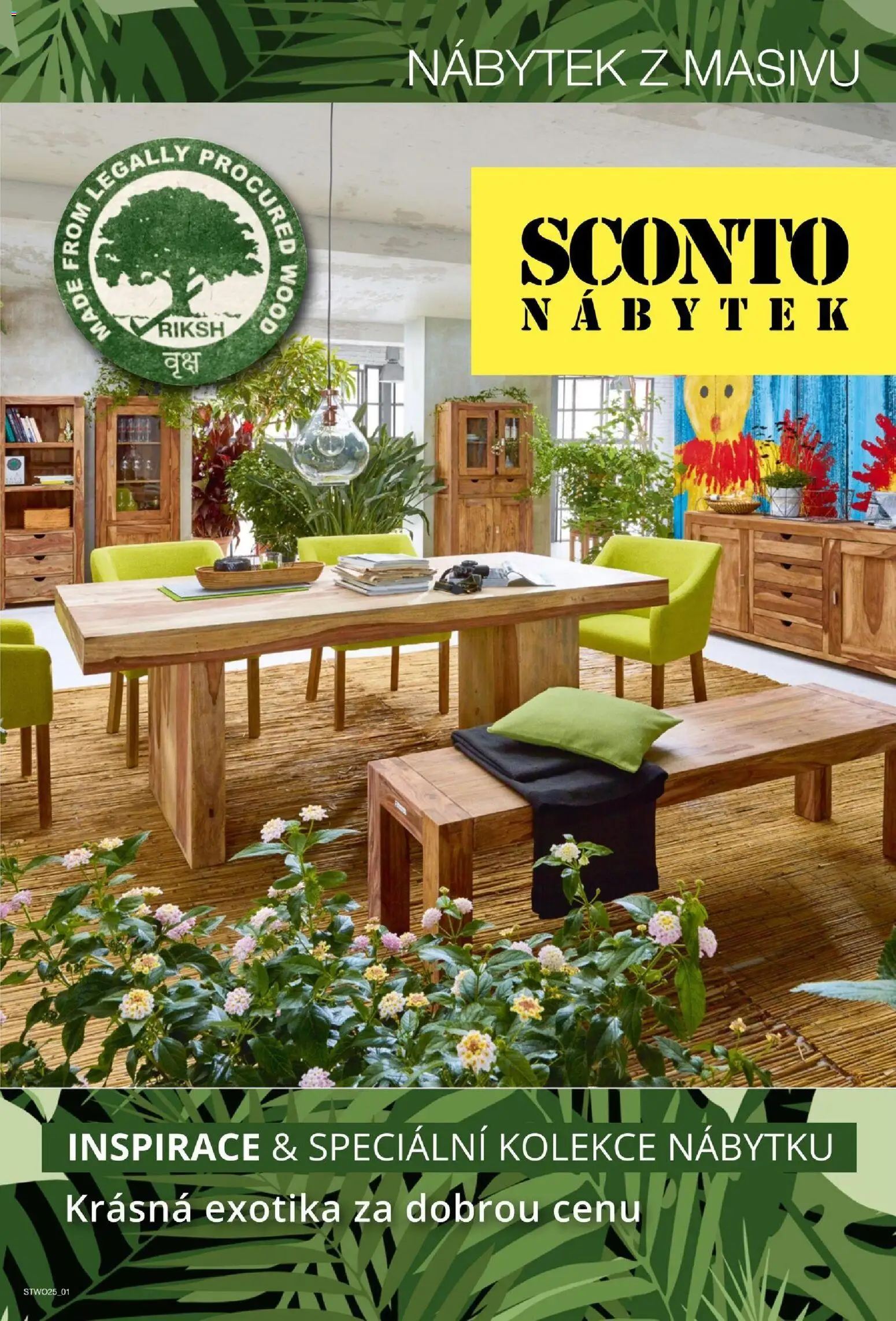 Náhled nabídky: Sconto nábytek Katalog - Nábytek z masivu platný od 01.01.2026 - Nábytek