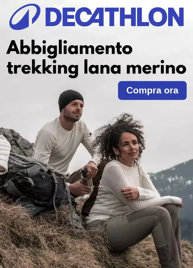Anteprima del volantino Volantino Decathlon - Abbigliamento trekking lana merino valido a partire dal 07/10/2026