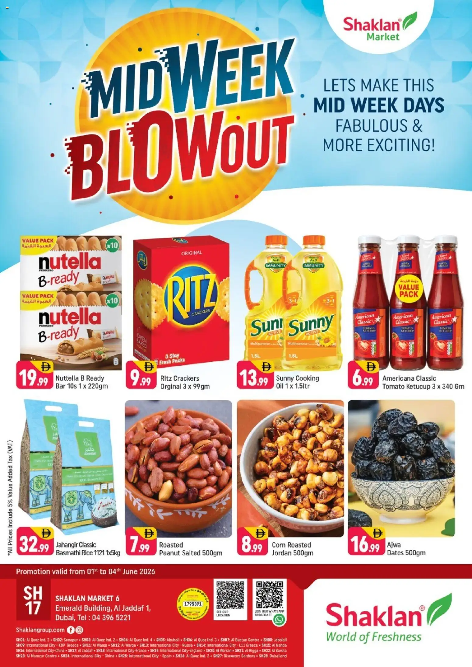 Preview of the catalogue Shaklan Midweek Blowout - Al Jaddaf 1, Dubai of store Shaklan valid from 1 Jun, 2026