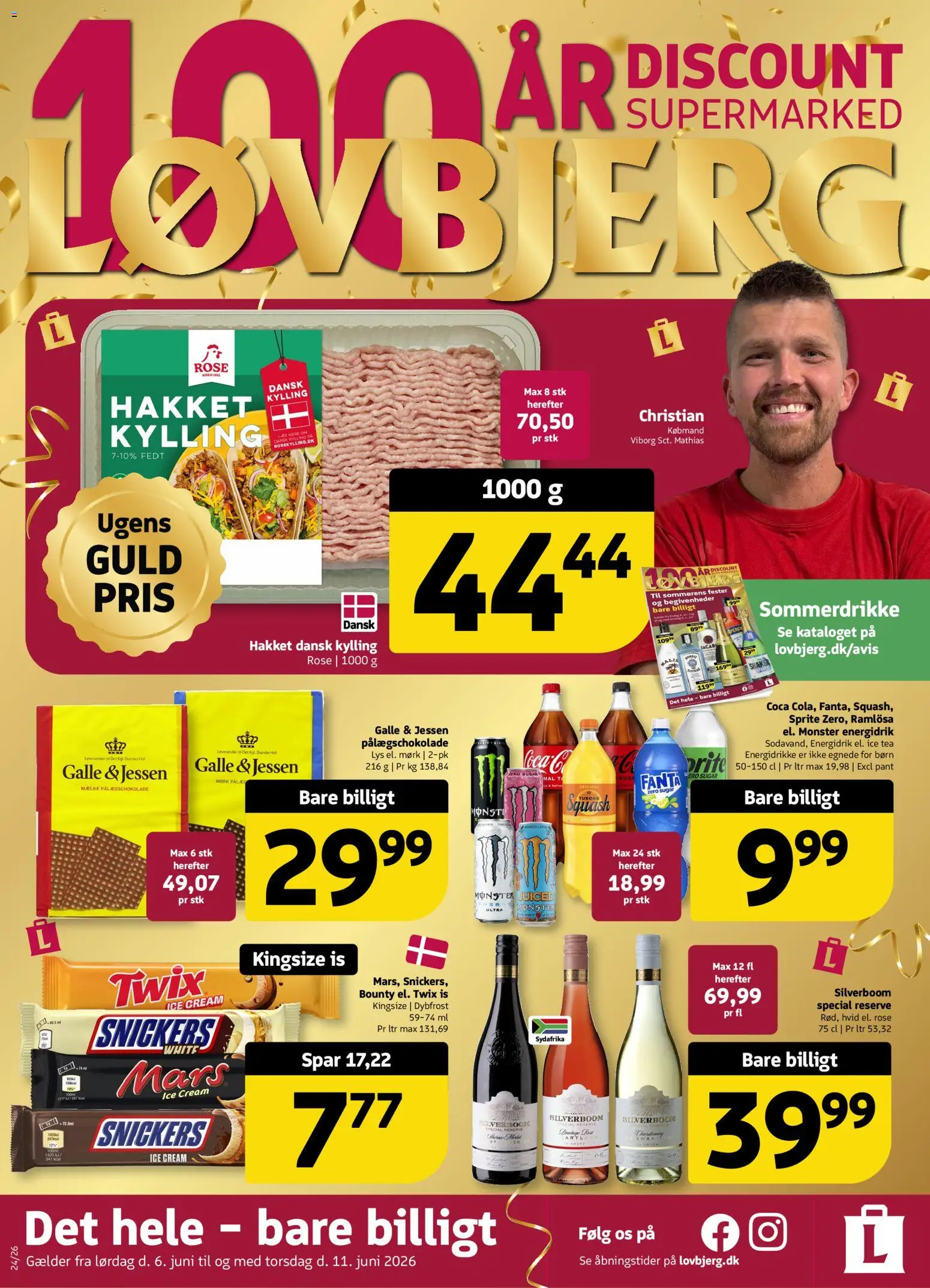 Eksempel på tilbudsavis Løvbjerg - Tilbudsavis uge 24 fra butik Løvbjerg gyldig fra 06/06/2026