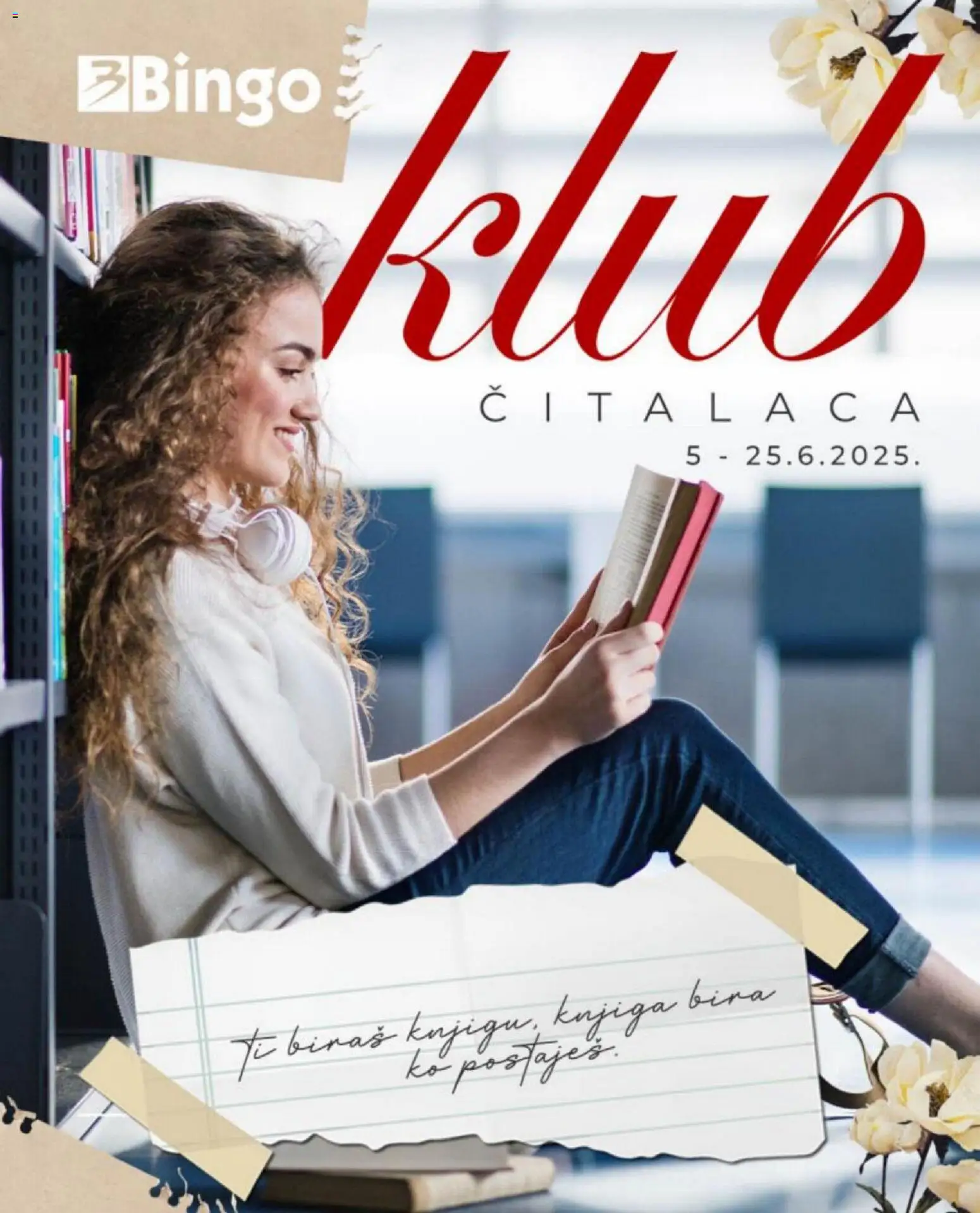 Pregled letka Bingo klub čitalaca trgovine Bingo vrijedi od 05.06.2026