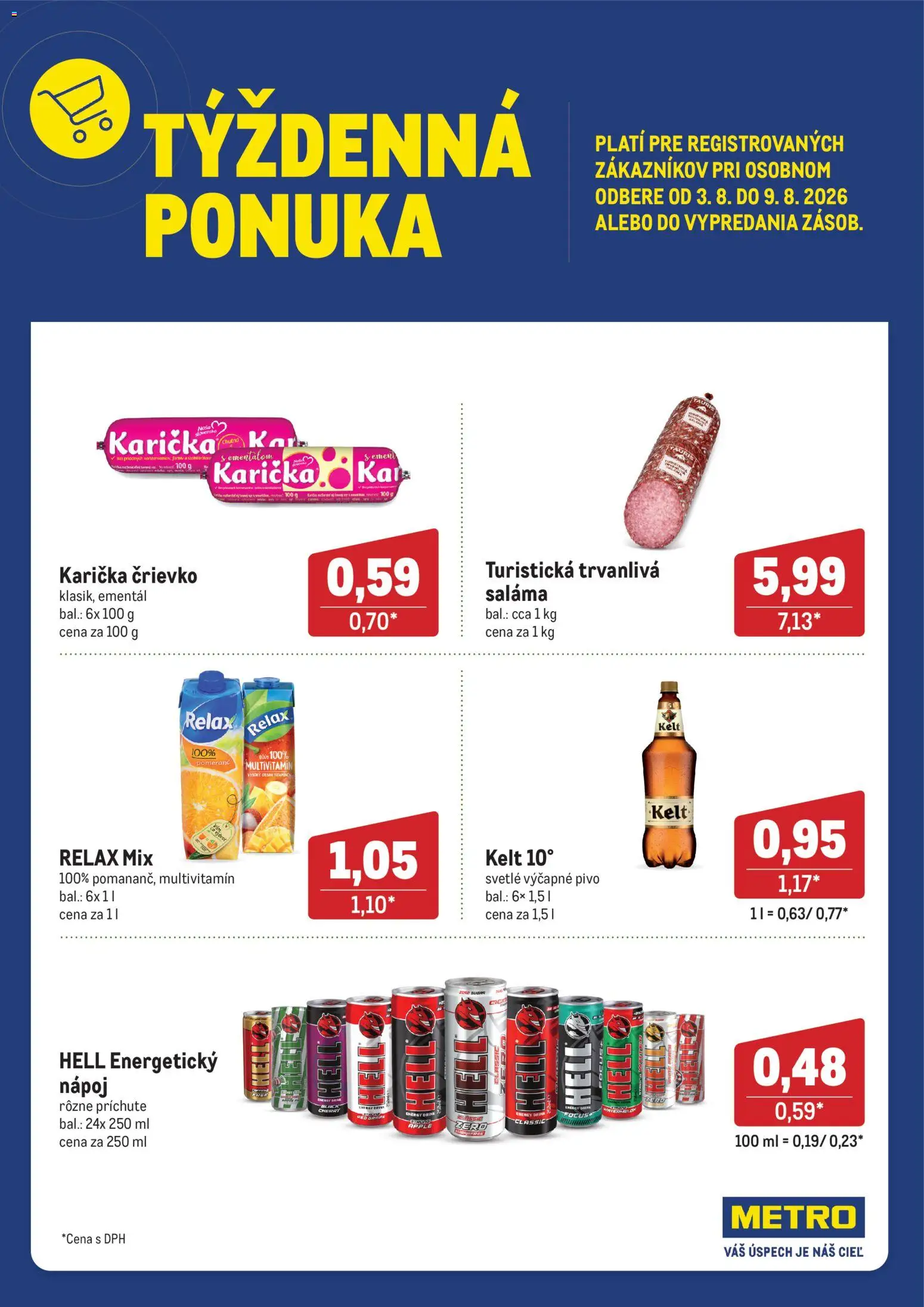 Náhľad Metro letáku platného od 03.08.2026