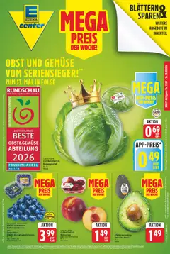 Vorschau von dem Prospekt des Geschäftes E center, gültig ab dem 13.07.2026