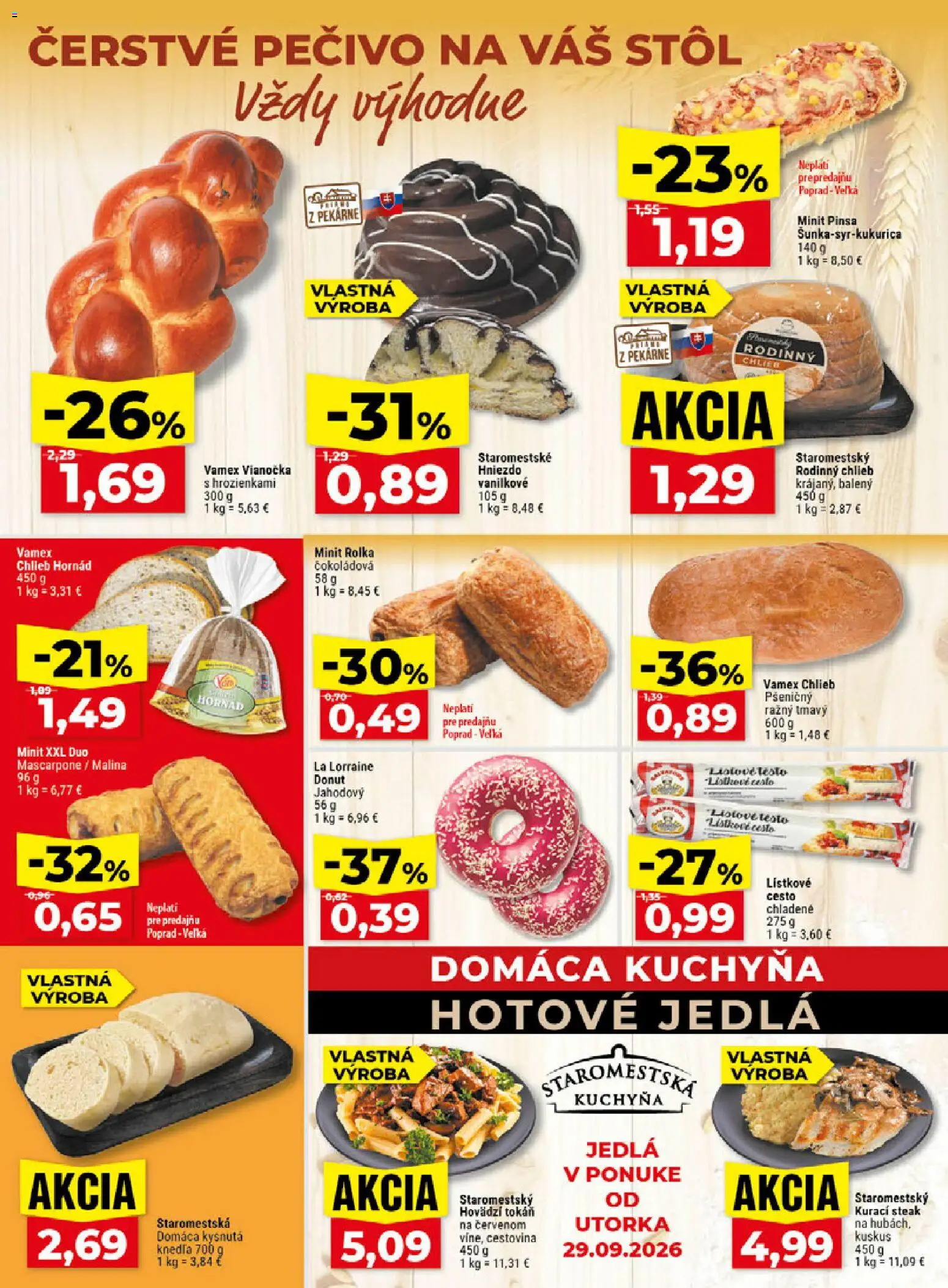 Náhľad Klas letáku platného od 28.09.2026