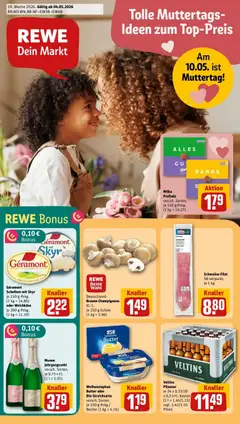 Vorschau von dem Prospekt des Geschäftes Rewe, gültig ab dem 04.05.2026
