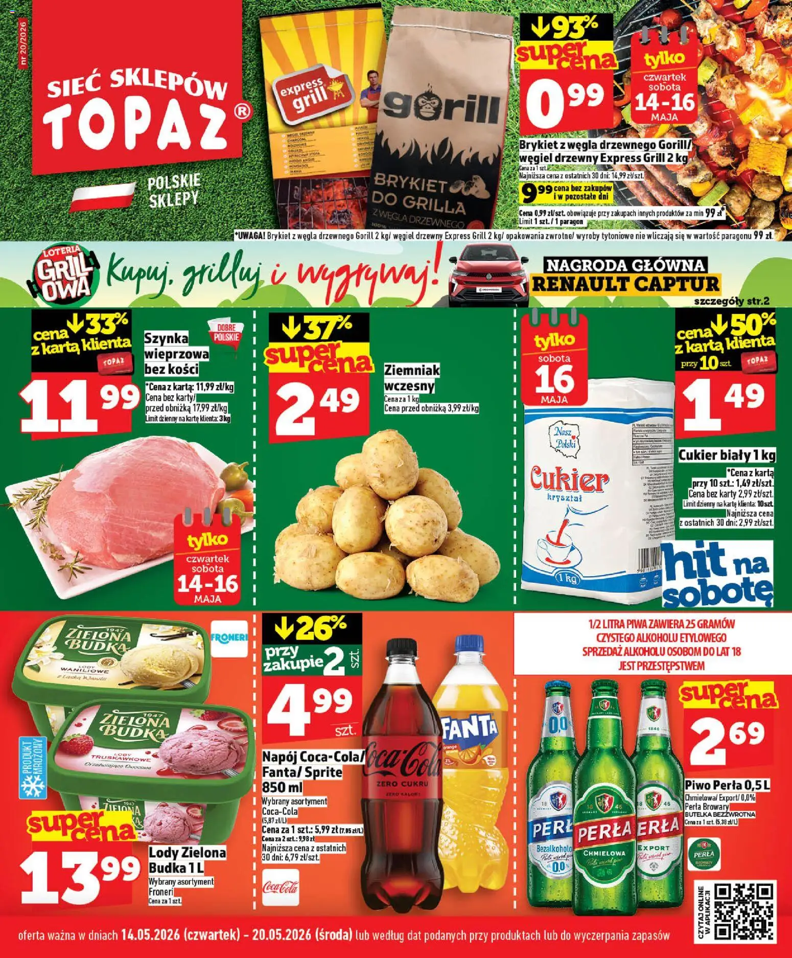 Pogląd gazetki "Topaz gazetka - MAZ" ze sklepu Topaz ważnej od 14.05.2026