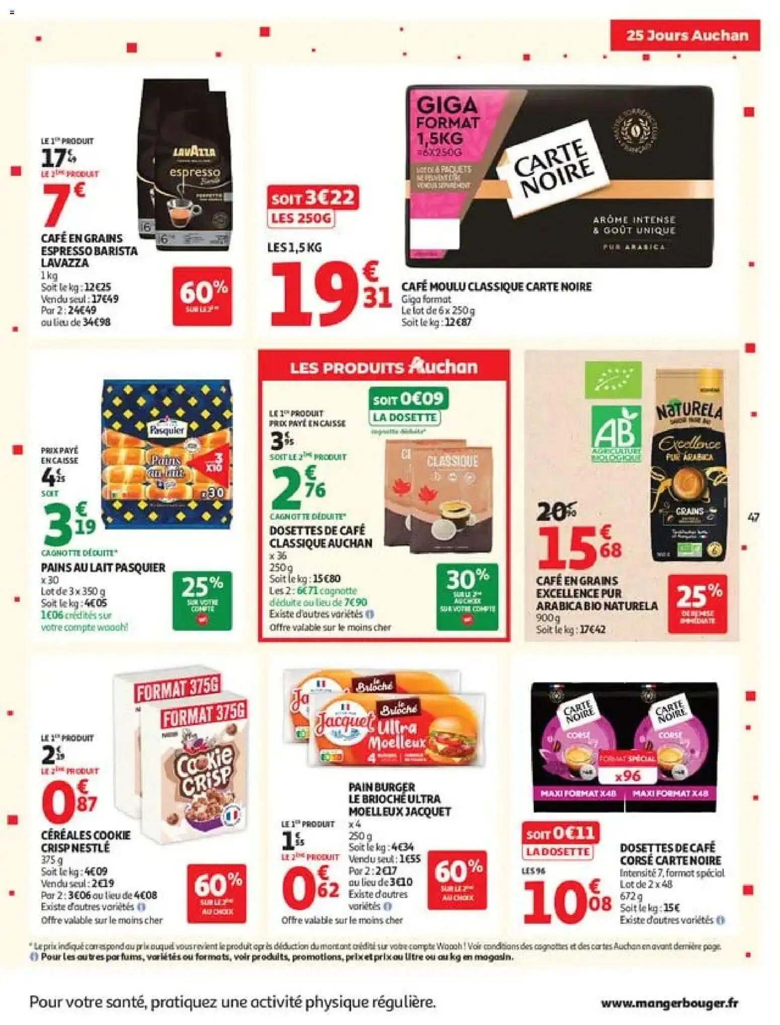 Prévisualisation de Auchan 25 jours 2 hypers du magasin Auchan formulaire valide 03/11/2026