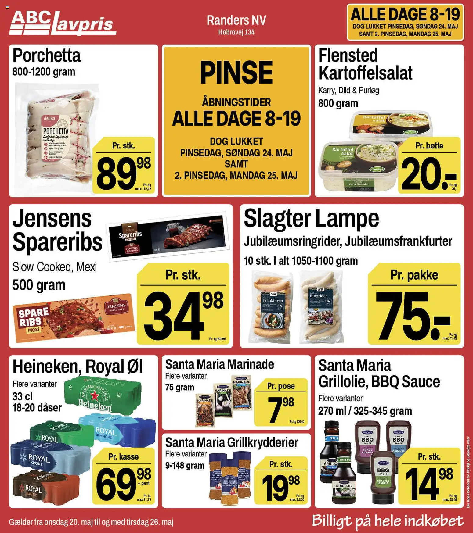 Eksempel på tilbudsavis Abc Lavpris - Tilbudsavis uge 21 fra butik Abc Lavpris gyldig fra 20/05/2026