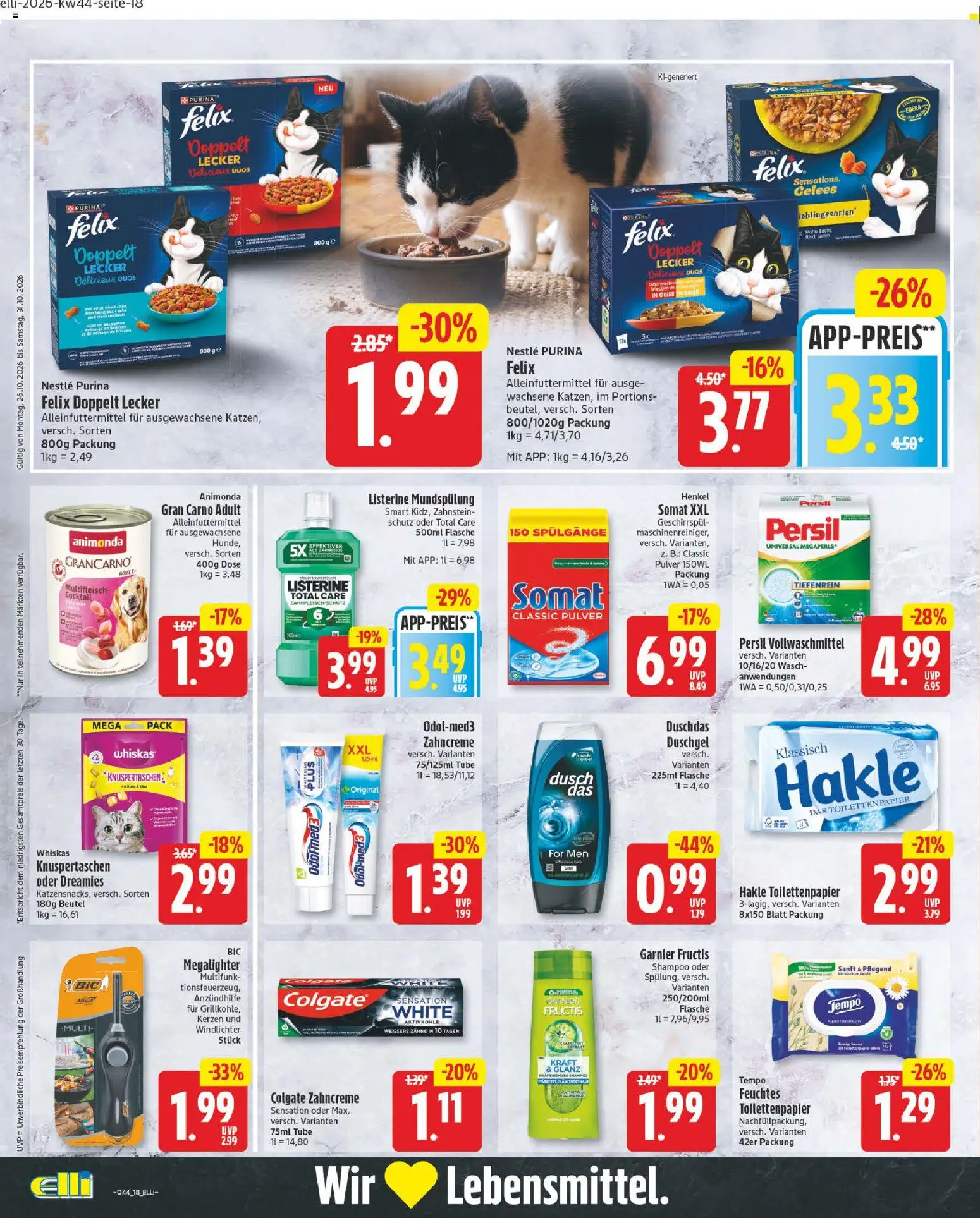 Vorschau von dem Prospekt des Geschäftes Elli Markt, gültig ab dem 26.10.2026