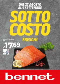 Anteprima dell'opuscolo bennet volantino dal negozio bennet valido da 27/08/2026