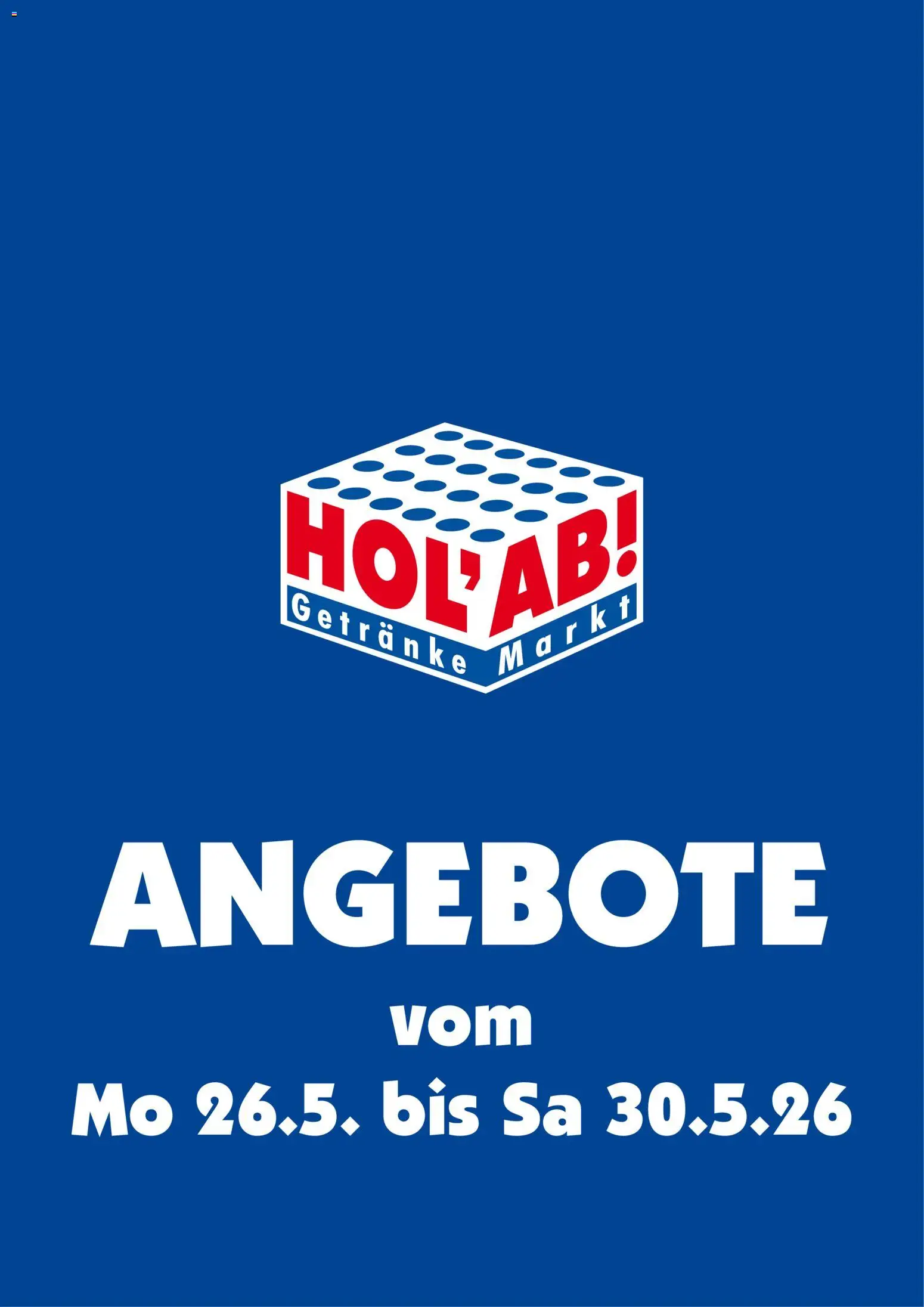 Vorschau von dem Prospekt des Geschäftes HOL’AB!, gültig ab dem 26.05.2026