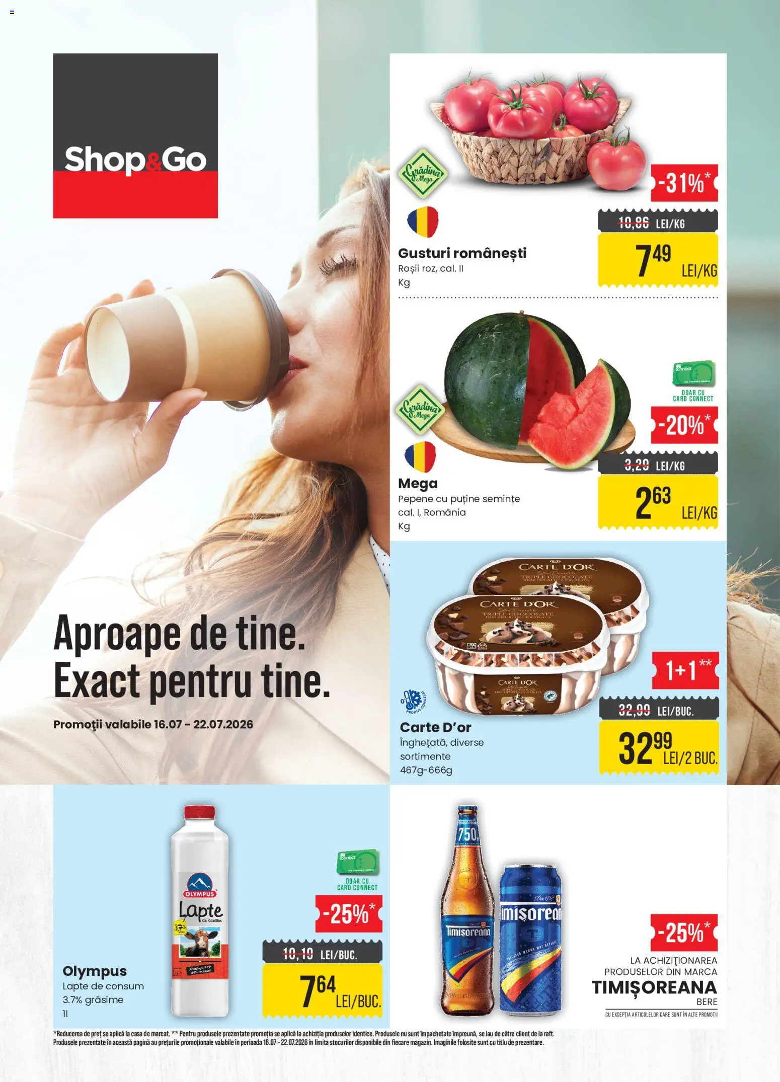 Previzualizarea de cataloage: Mega Image Mega Image Catalog Shop&Go valabil de la 16.07.2026