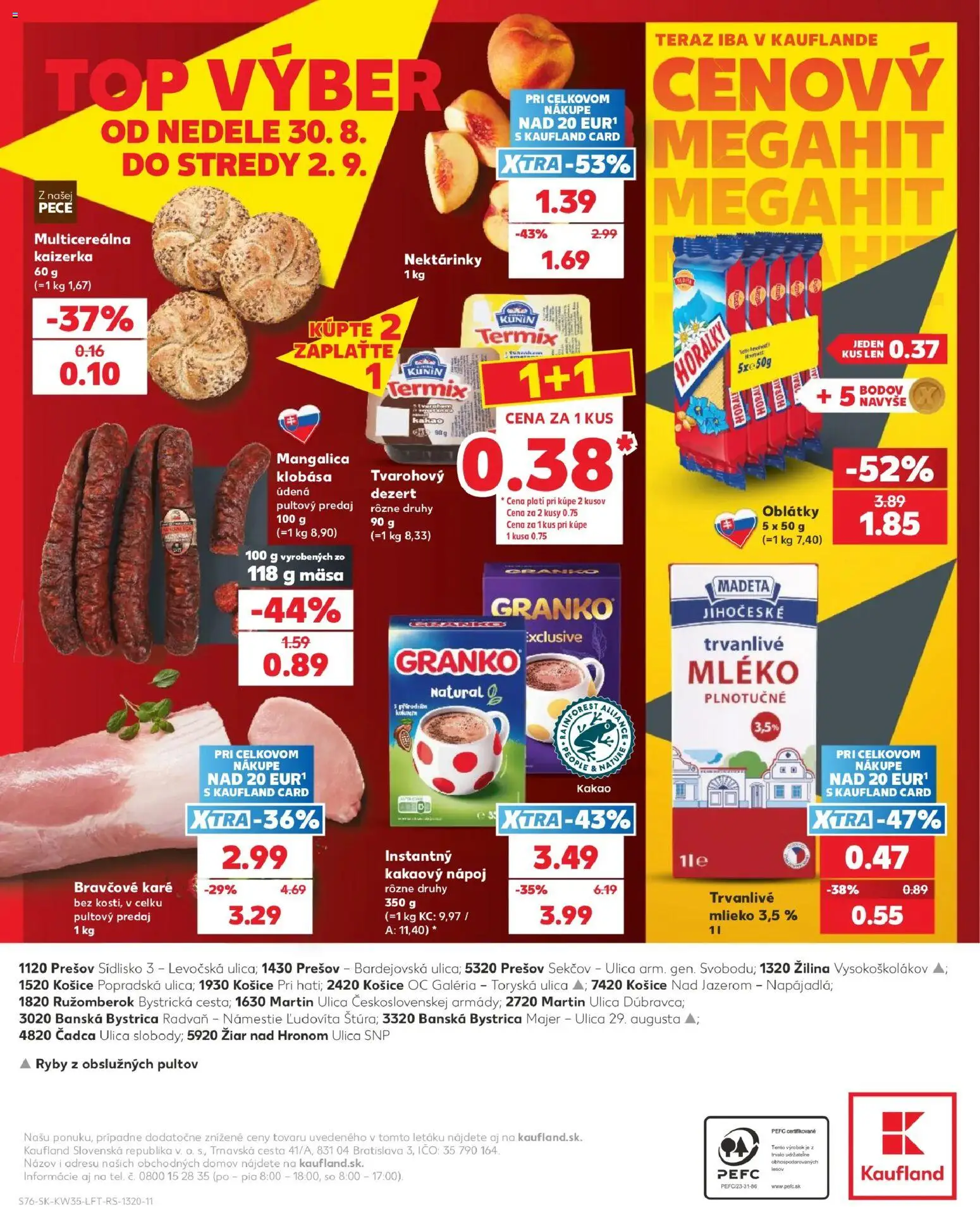 Náhľad Kaufland letáku platného od 27.08.2026