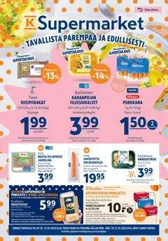 Kaupan K-Supermarket K-Supermarket tarjoukset esikatselu, voimassa 19/10/2026