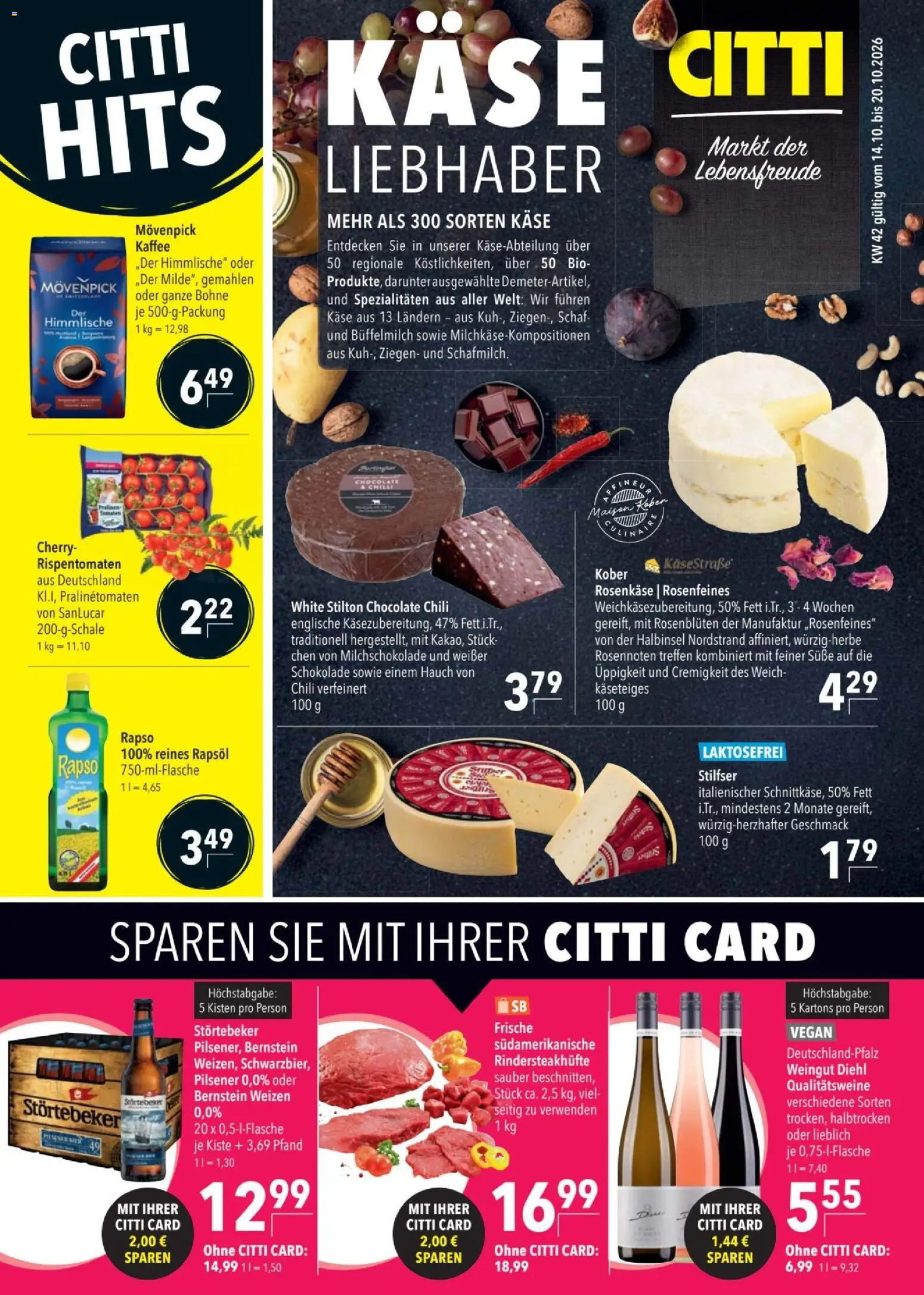 Eksempel på tilbudsavis CITTI - Tilbudsavis uge 42/43 fra butik CITTI gyldig fra 14/10/2026 - Chili, Cherry, Chilli