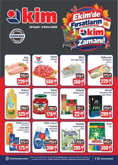 Kim Market Kim Market Katalog - Marmara Insert 30.09.2026 - Broşürünün önizlemesi