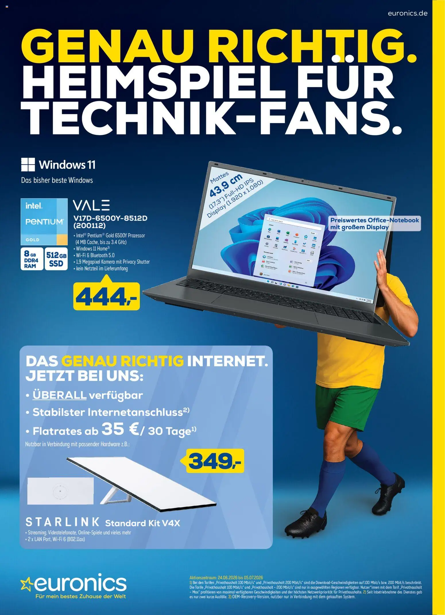 Vorschau von dem Prospekt des Geschäftes Euronics, gültig ab dem 24.06.2026