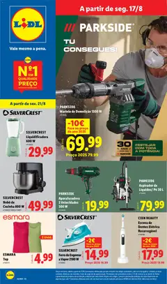 Pré-visualização do folheto da loja Lidl válida a partir de 17/08/2026