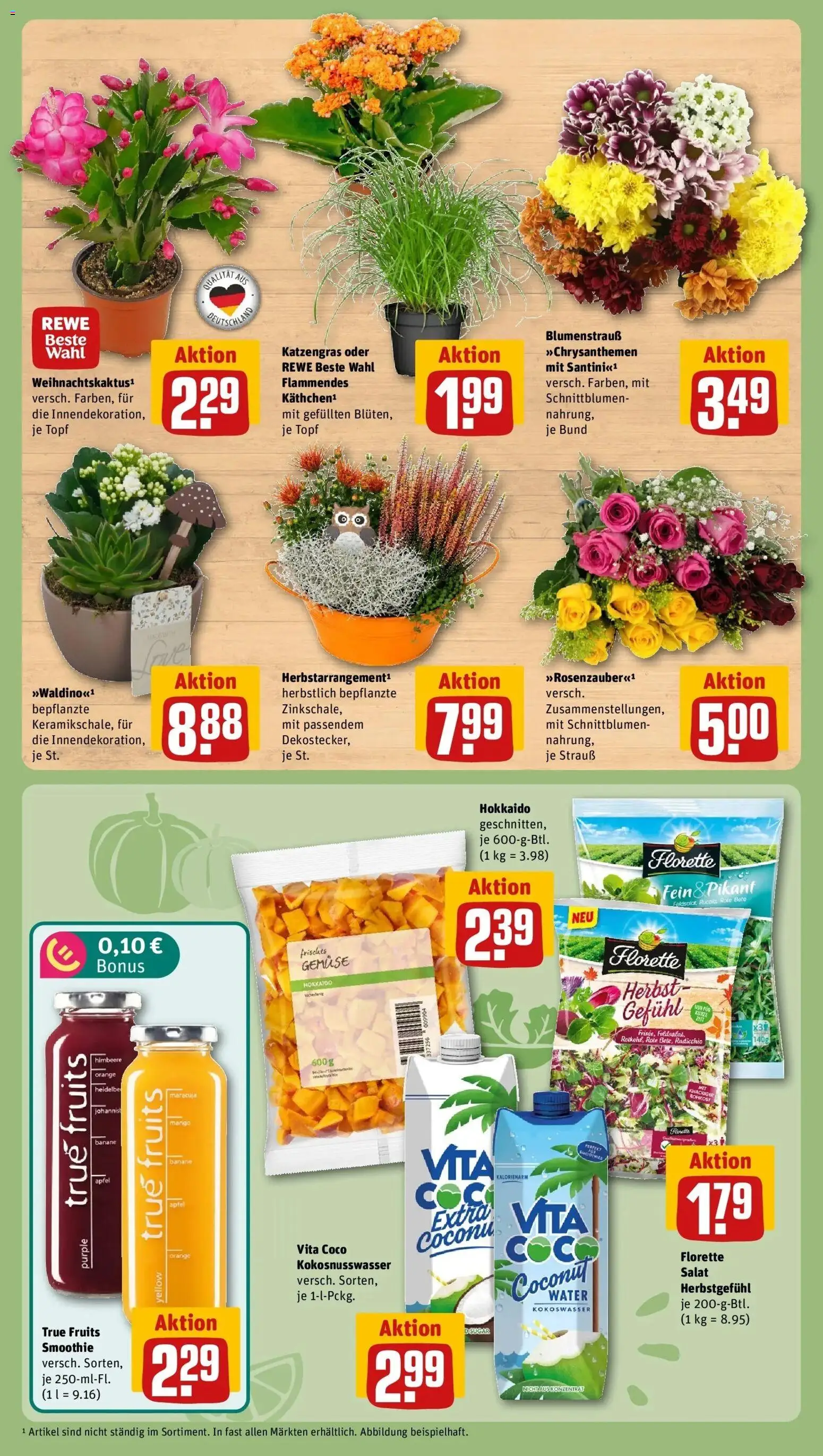 Vorschau von dem Prospekt des Geschäftes Rewe, gültig ab dem 26.10.2026