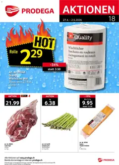 Vorschau des Merkblatts Prodega aktionen vom Shop Prodega gültig von 27.04.2026 bis 02.05.2026