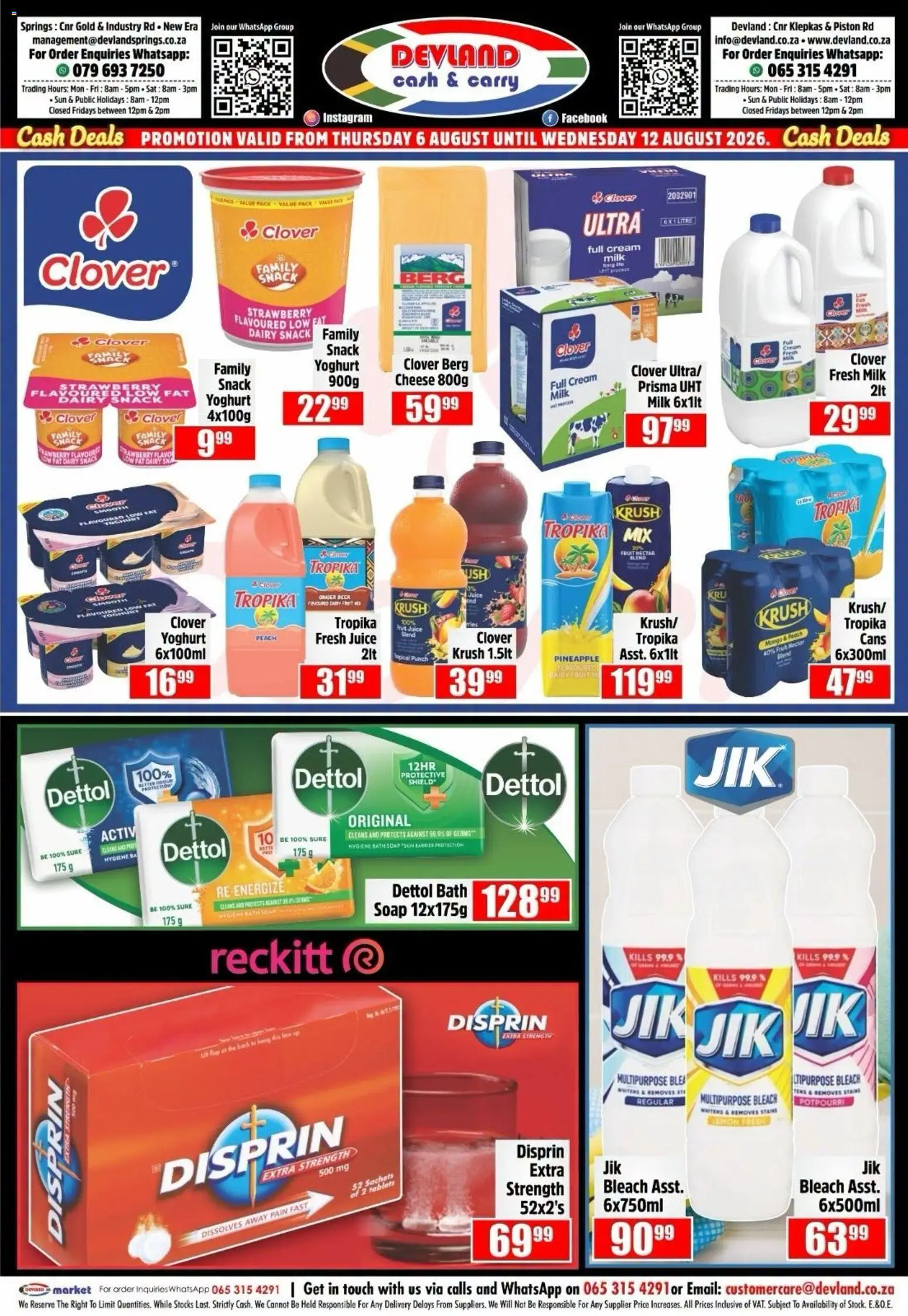 Preview of Devland flyer valid from 06/08/2026
