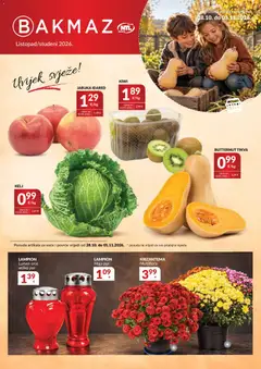 Pregled letka Bakmaz Katalog trgovine Bakmaz vrijedi od 28.10.2026