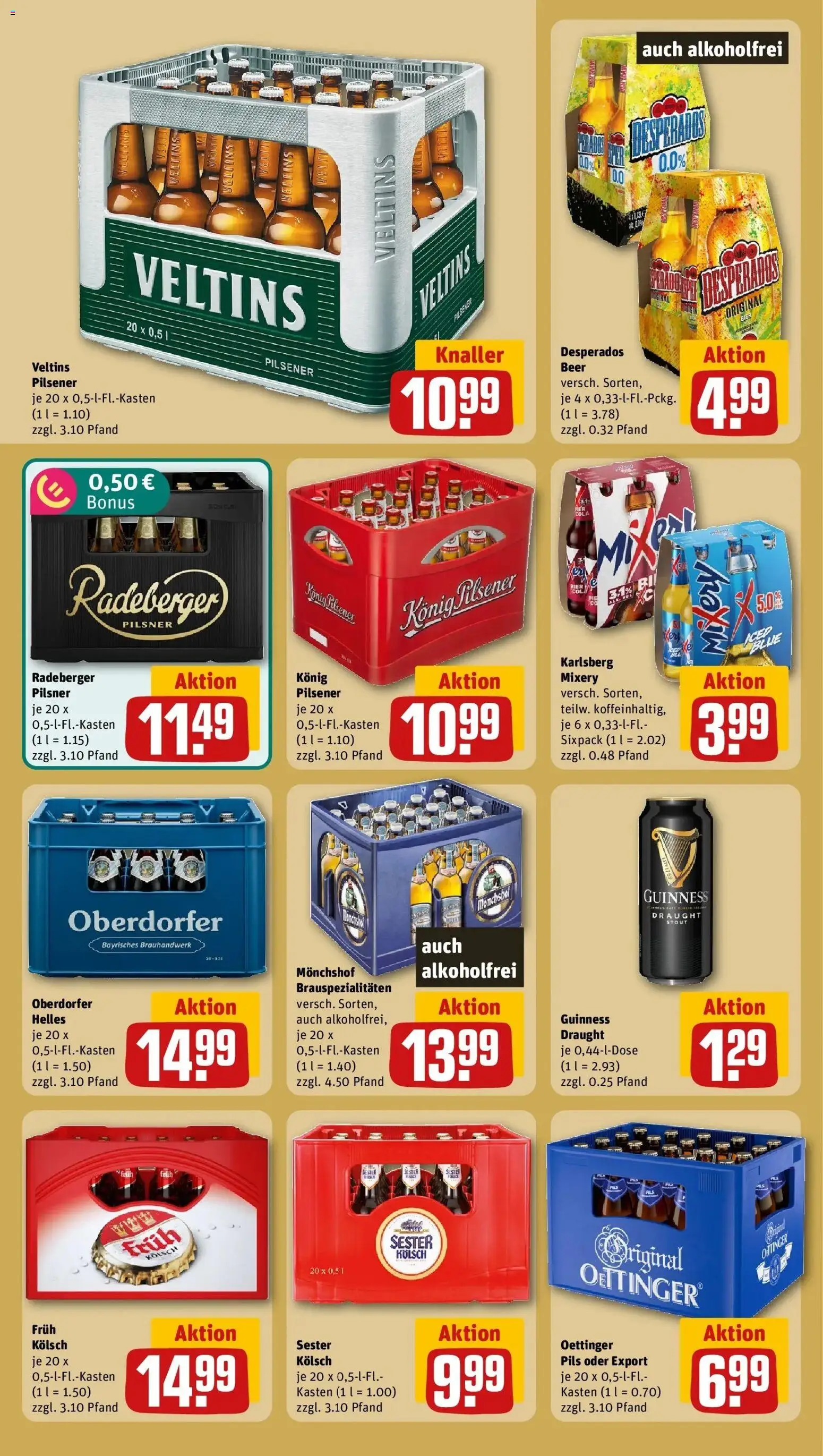 Vorschau von dem Prospekt des Geschäftes Rewe, gültig ab dem 26.10.2026