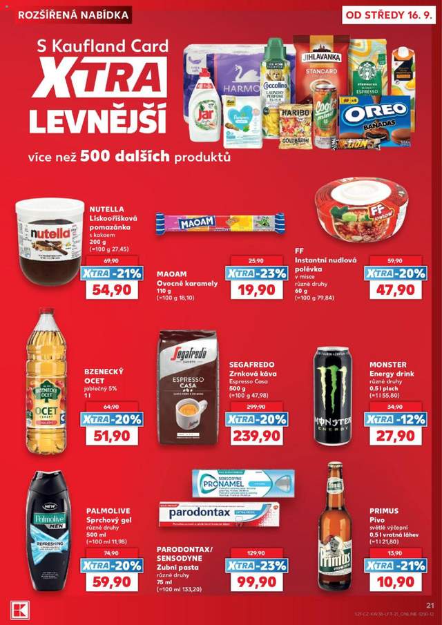 Nový Kaufland leták od 16.09.