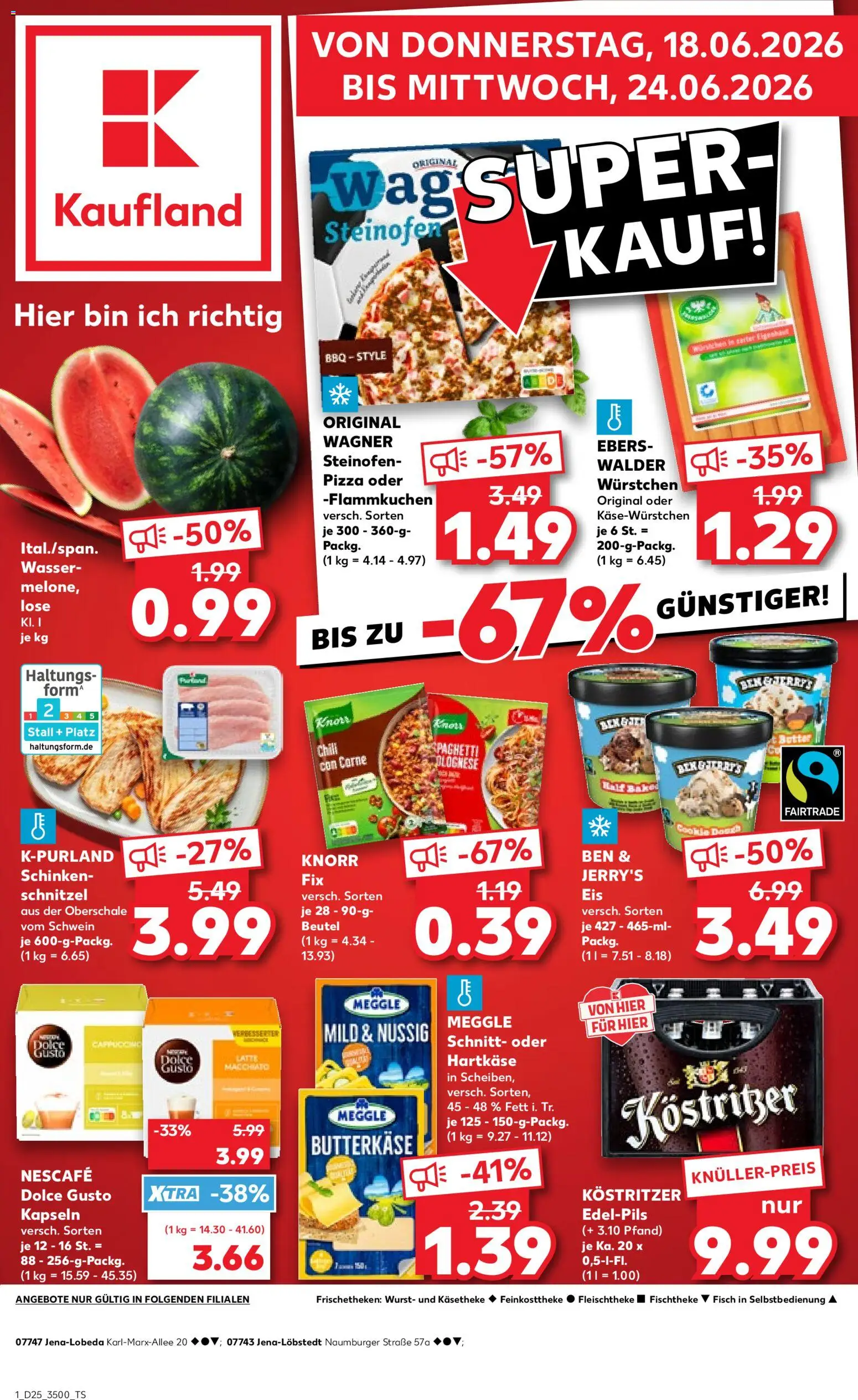Vorschau von dem Prospekt des Geschäftes Kaufland, gültig ab dem 18.06.2026