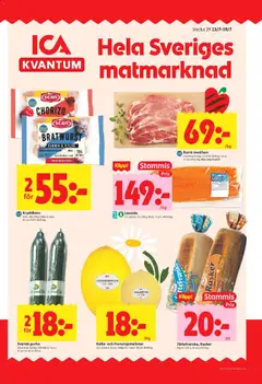 Förhandsgranska reklamblad ICA Kvantum erbjudanden från butik ICA Kvantum gäller från 13/07/2026