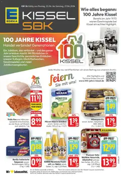 Vorschau von dem Prospekt des Geschäftes Edeka, gültig ab dem 21.06.2026