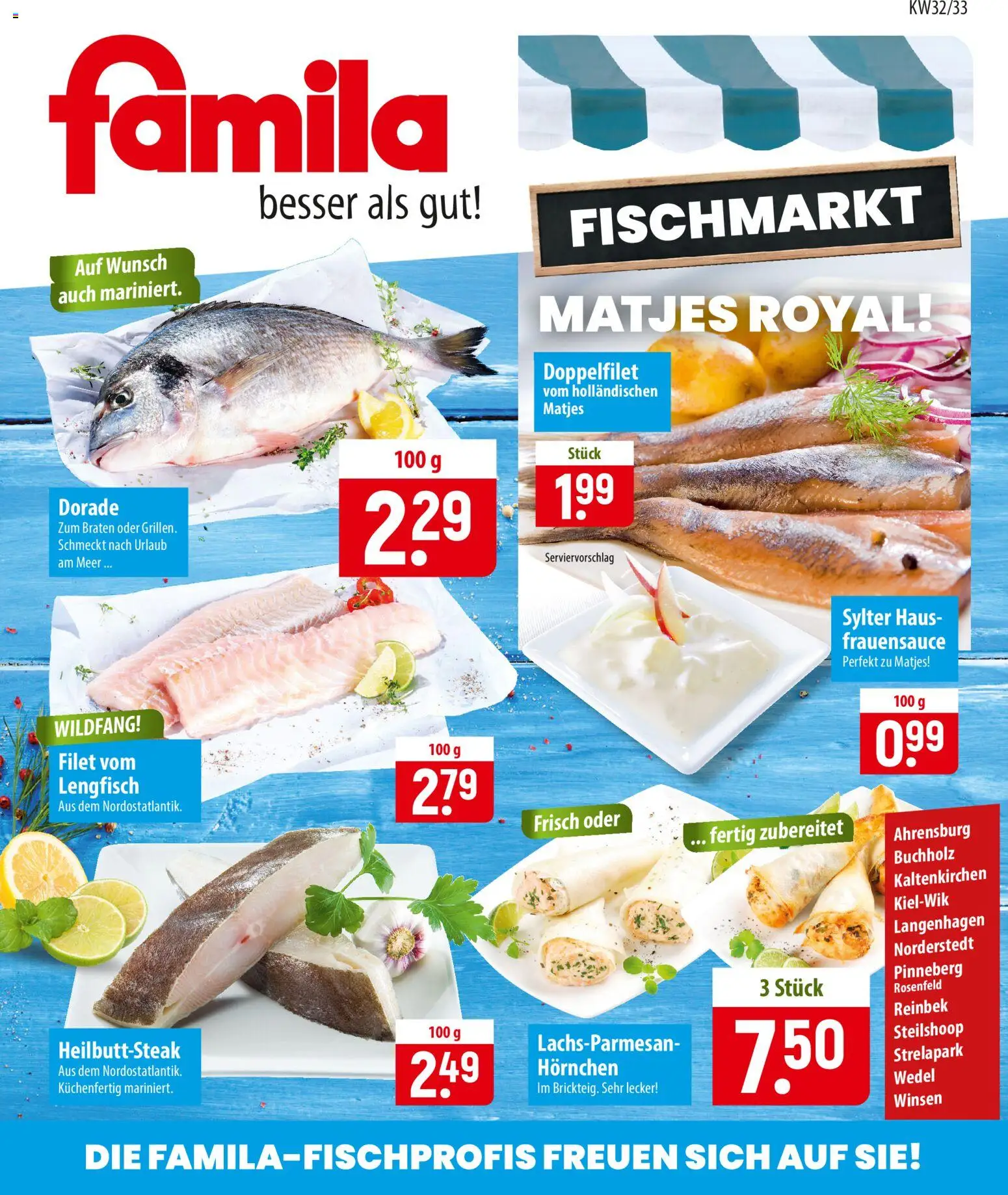 Vorschau von dem Prospekt des Geschäftes Famila, gültig ab dem 03.08.2026 - Dorade