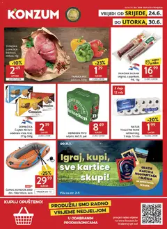 Konzum HR - Konzum HR akciós újság megtekintése, amely érvényes 2026.06.24.-től