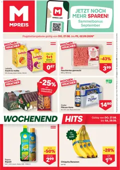 Vorschau der Angebote: MPREIS MPREIS Flugblatt gültig ab 27.08.2026