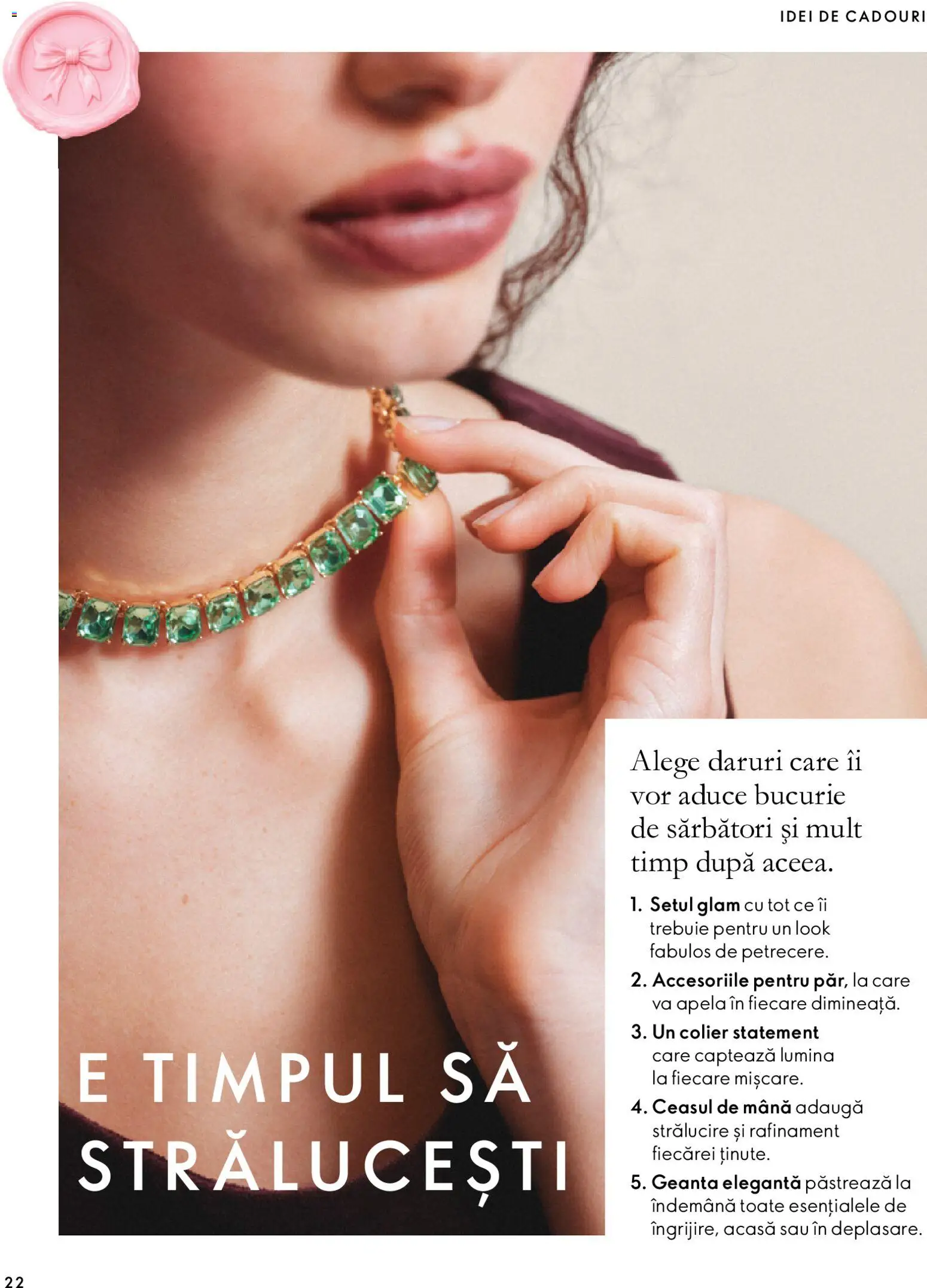 Previzualizarea de cataloage: Oriflame Oriflame Catalog 15 2026 valabil de la 11.11.2026 - Geantă, Lumină, Colier