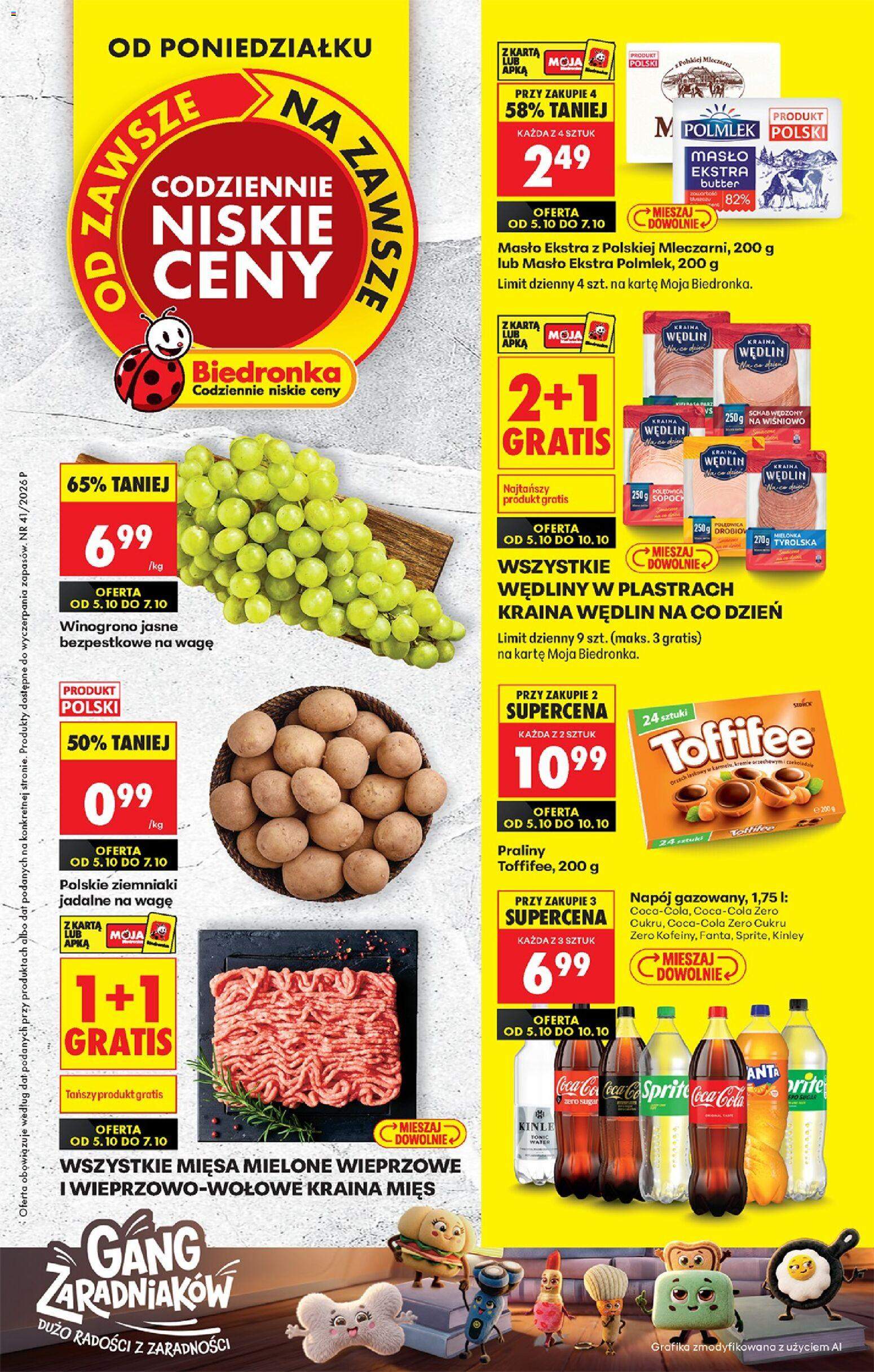 Nowa gazetka Biedronka 05.10.