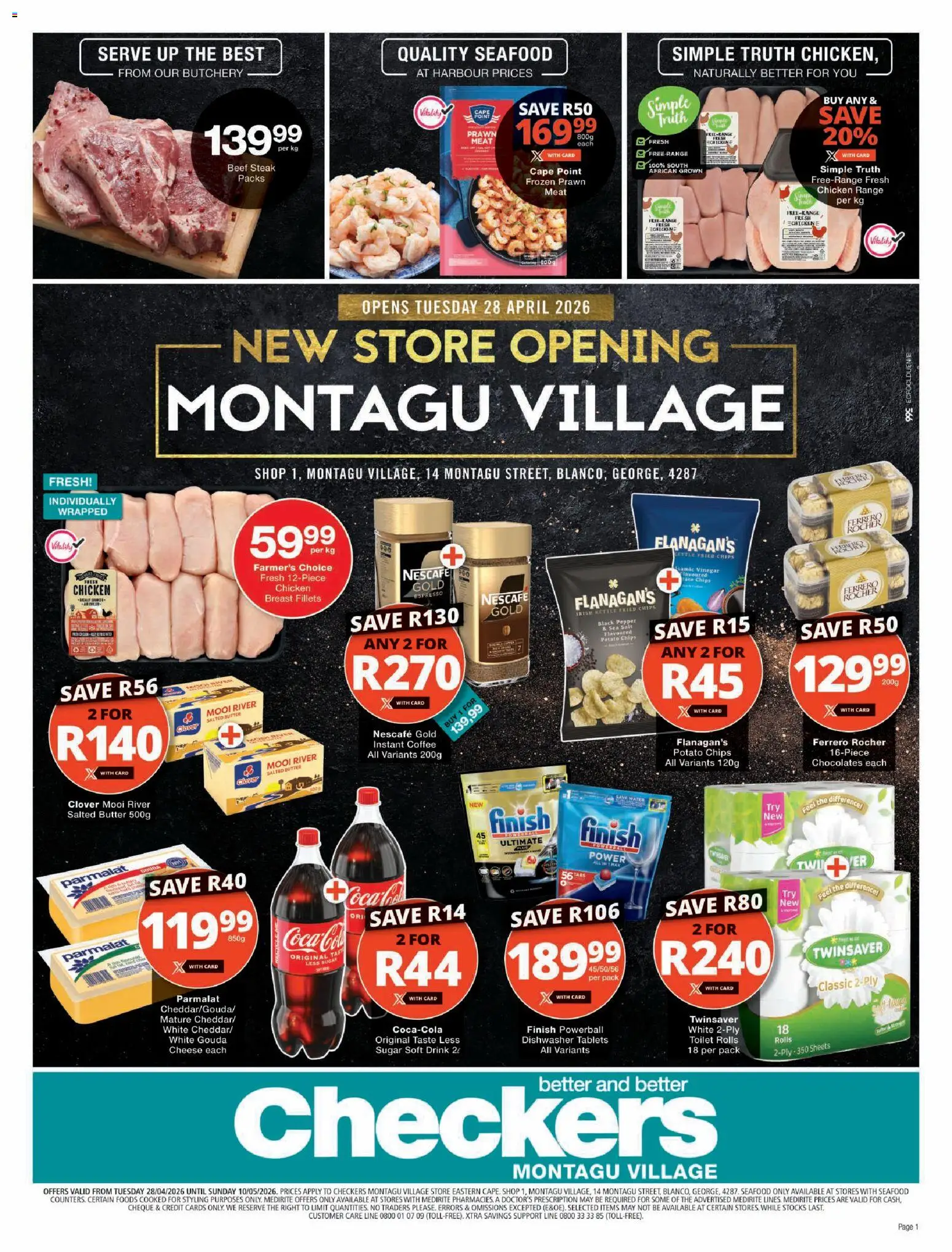 Preview of Checkers flyer valid from 28/04/2026