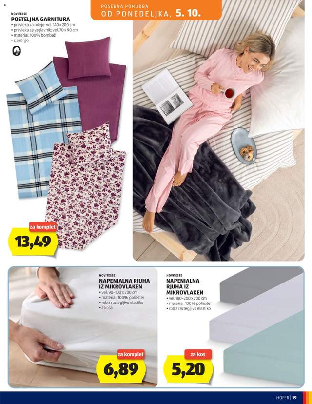 Novi Hofer katalog od 30.09.