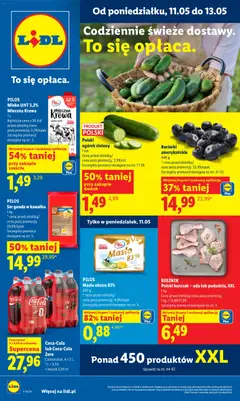Pogląd gazetki "Lidl gazetka" ze sklepu Lidl ważnej od 11.05.2026