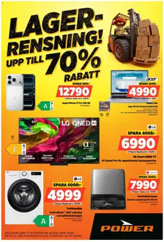 Förhandsgranska reklamblad Power erbjudanden från butik Power gäller från 12/10/2026