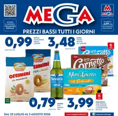 Anteprima dell'opuscolo Mega volantino dal negozio Mega valido da 23/07/2026