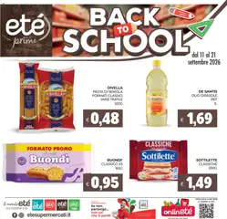 Anteprima dell'opuscolo Eté volantino Prime dal negozio Eté valido da 11/09/2026