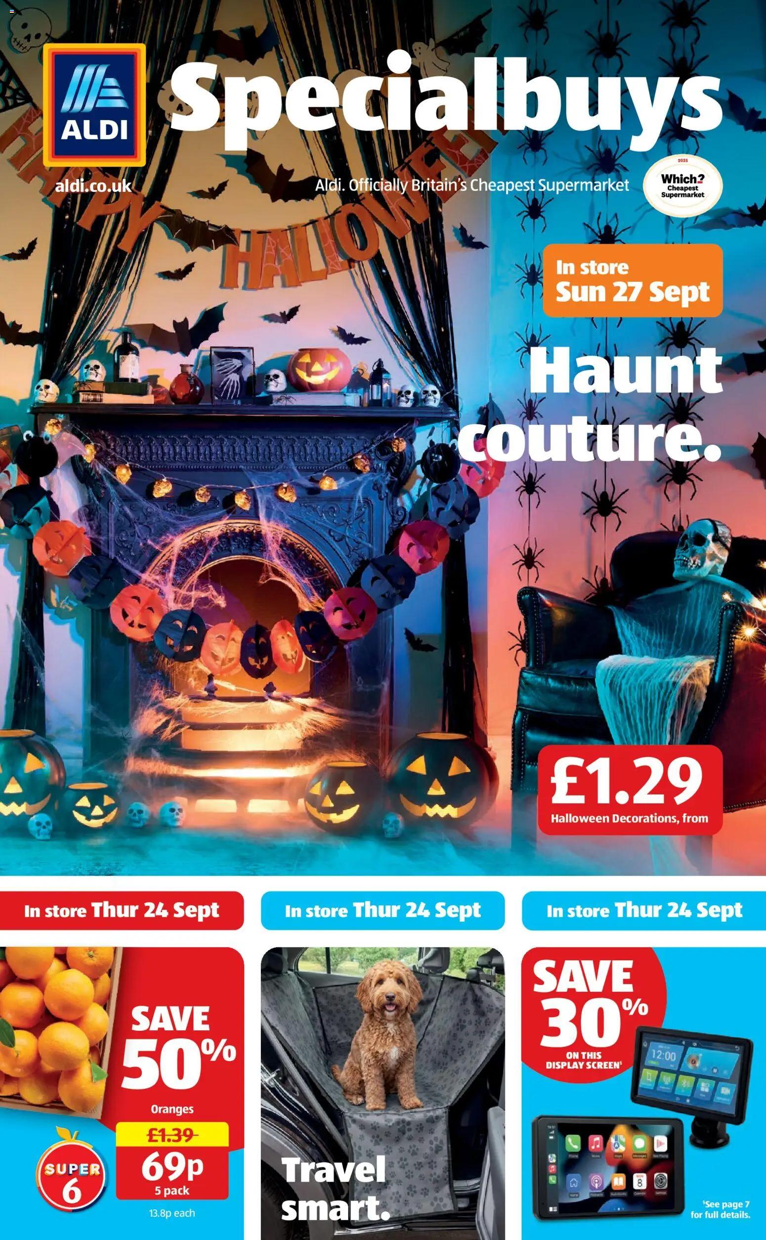 Preview of Aldi Weekly offers Scottish Specialbuys Aldi valid from 24/09/2026