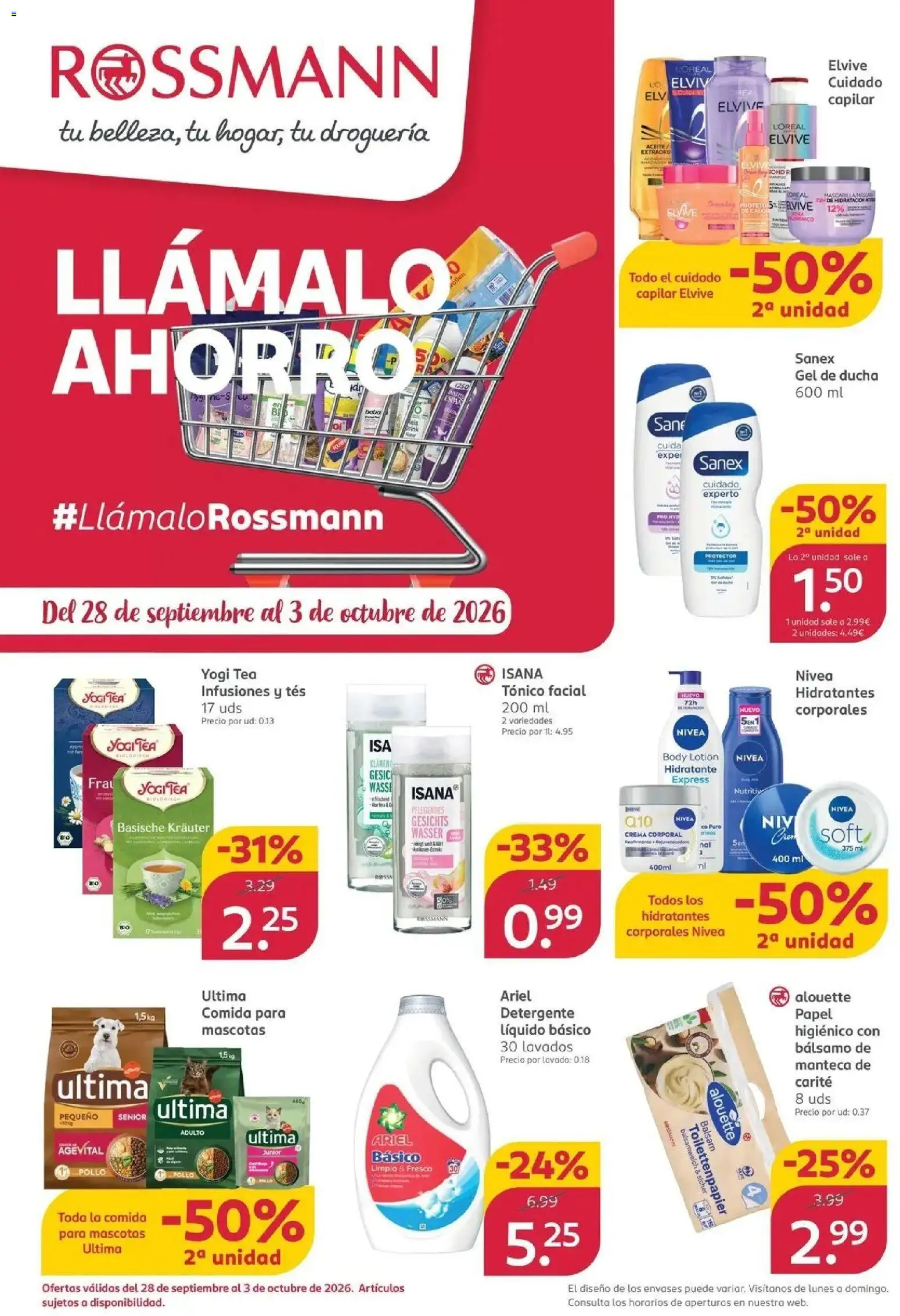 Vista previa del folleto de la tienda ROSSMANN válido desde el 28/09/2026 