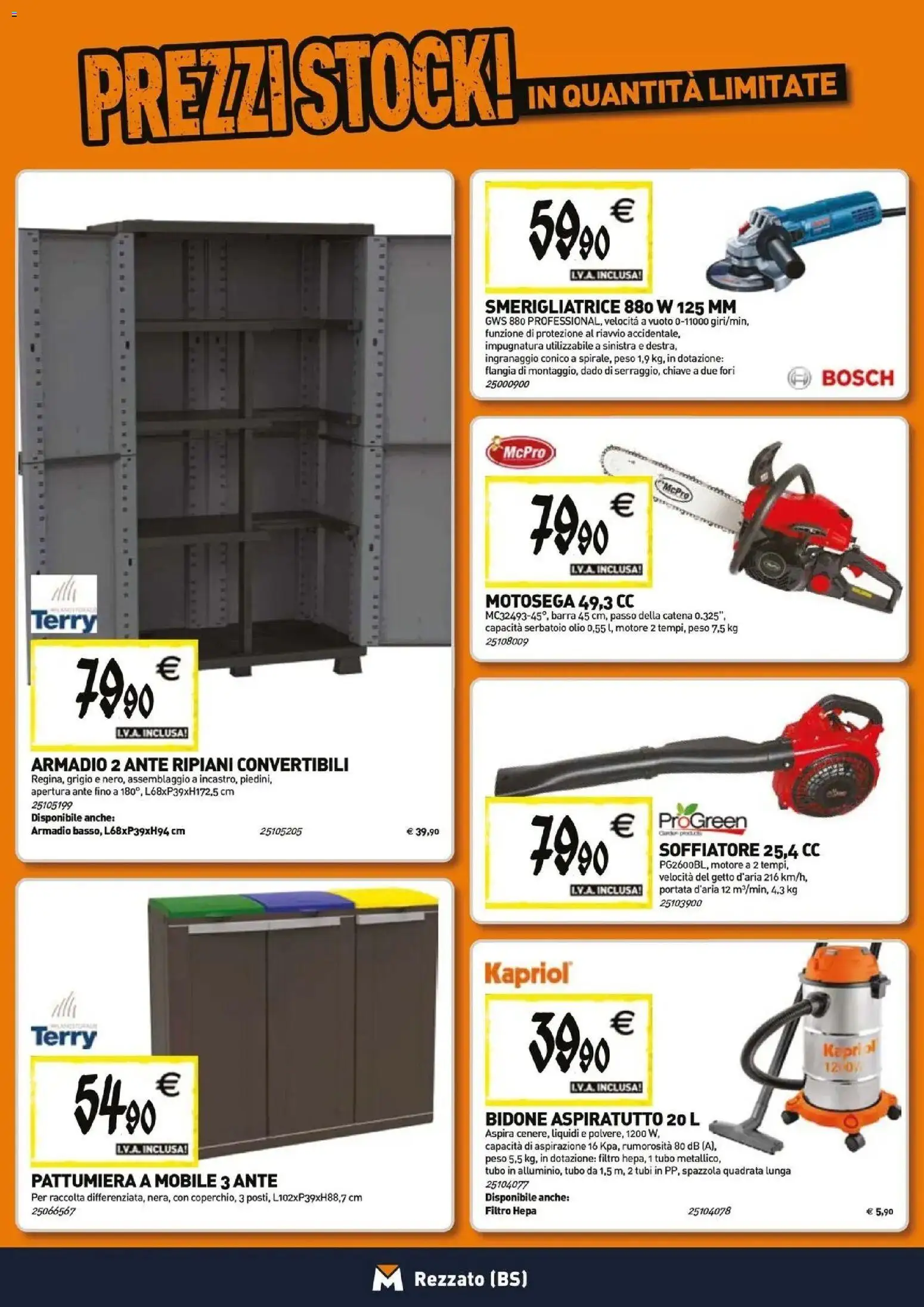 Anteprima dell'opuscolo TECNOMAT catalogo Rezzato dal negozio TECNOMAT valido da 29/10/2026