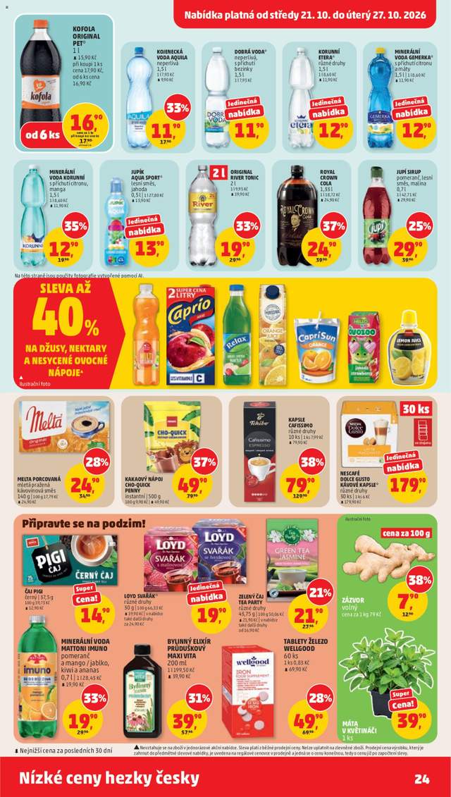 Nový Penny Market leták od 21.10.