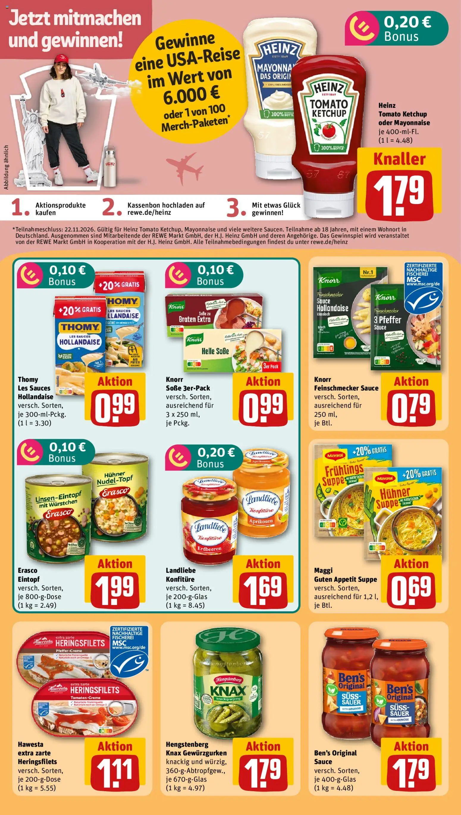 Vorschau von dem Prospekt des Geschäftes Rewe, gültig ab dem 02.11.2026