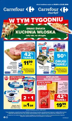 Pogląd gazetki "Carrefour gazetka" ze sklepu Carrefour ważnej od 18.05.2026
