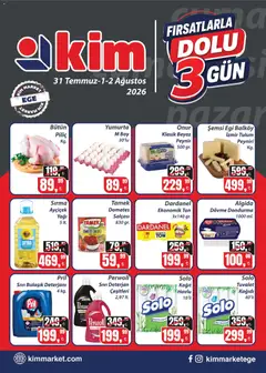 Kim Market Kim Market Katalog - Ege Insert 31.07.2026 - Broşürünün önizlemesi